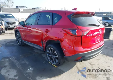 2016 Mazda Cx-5 Grand Touring z USA, uszkodzony, nr VIN JM3KE2DY5G0787857